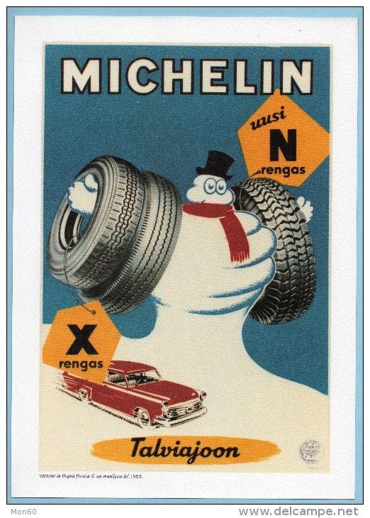 Raccolta in occasione del centenario MICHELIN,BIBENDUM 1998 - 13 immagini pubblicitarie