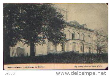 BASSE-WAVRE « Château Du Belloy » - Imp. Et Pap. Charlier-Niset, Wavre (1913) - Wavre