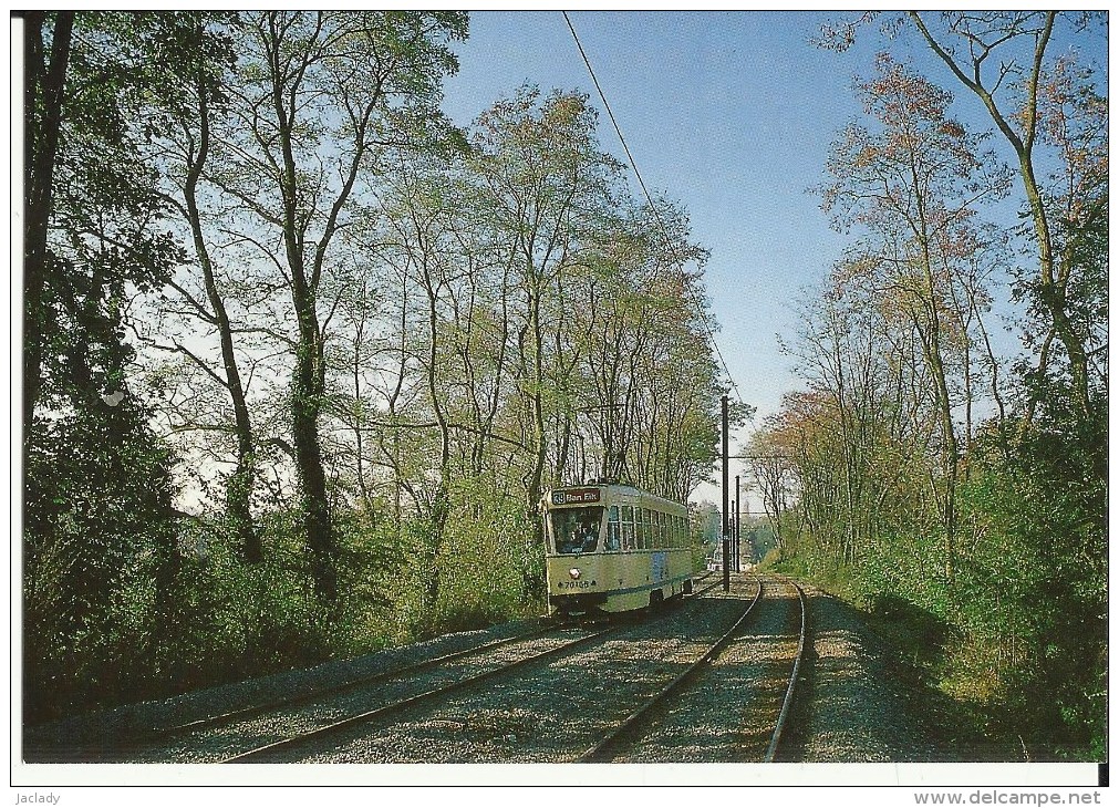 Bruxelles -- S.T.I.B. /M.I.V.B. Motrice 7005 Ligne 39 Montgomery - Ban Eik.    (2 Scans) - Public Transport (surface)