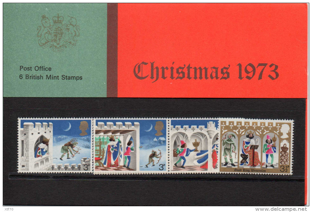 GREAT BRITAIN 1973 Christmas Presentation Pack - Presentation Packs