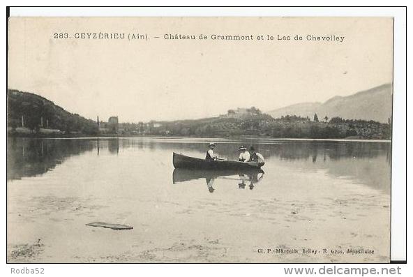 CPA - 01 - Ceyzerieu - Chateau De Grammont Et Le Lac De Chavolley - Ohne Zuordnung