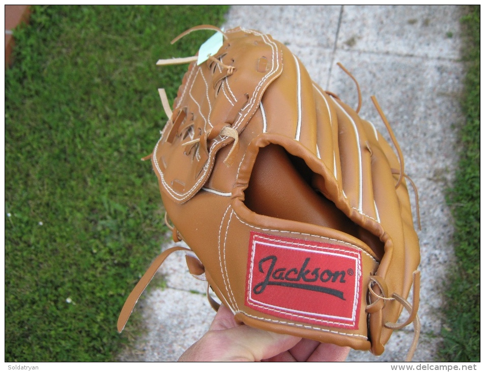 Ancien Gant De Baseball  JACKSON  TAILLE 11 INCH  Us - Apparel, Souvenirs & Other