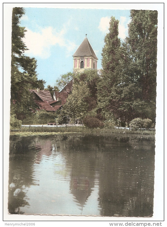 Allemagne - Germany - Achern Bade L'église Et Le Parc En 1964 - Other & Unclassified