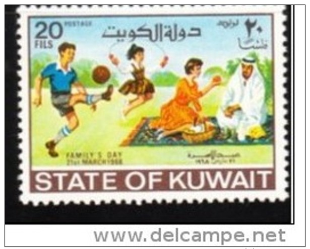 KUWAIT - STAMPS - 1968 - Family Day - USED - Without Gum - Kuwait