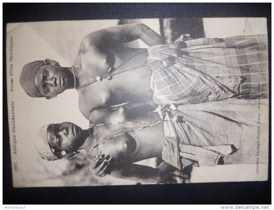 Senegal Carte De 1929 Pour Strasbourg - Brieven En Documenten