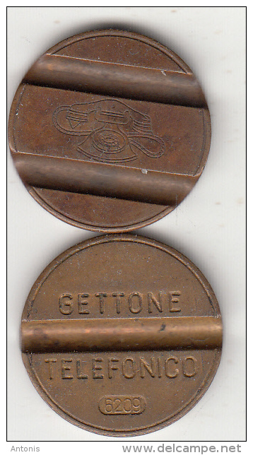 ITALY - Telephone Coin, Used - Andere & Zonder Classificatie