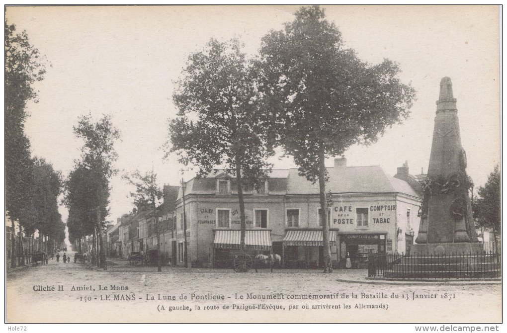 72 - Le Mans (Sarthe) - La Lune De Pontlieue - Le Mans