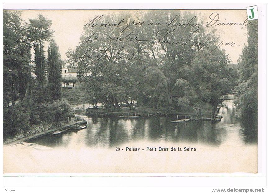 CPA (78) POISSY - Petit Bras De La Seine - (023) - Poissy