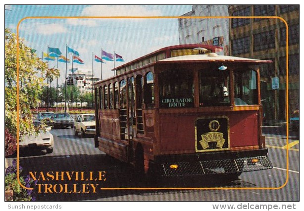 Nashville Trolley Nashville Tennessee - Nashville