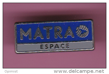 44493-Pin's.Matra Espace.fusée.telecom.. - Espace