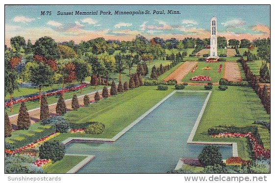 Sunset Memorial Park Minneapolis Saint Paul Minnesota - St Paul
