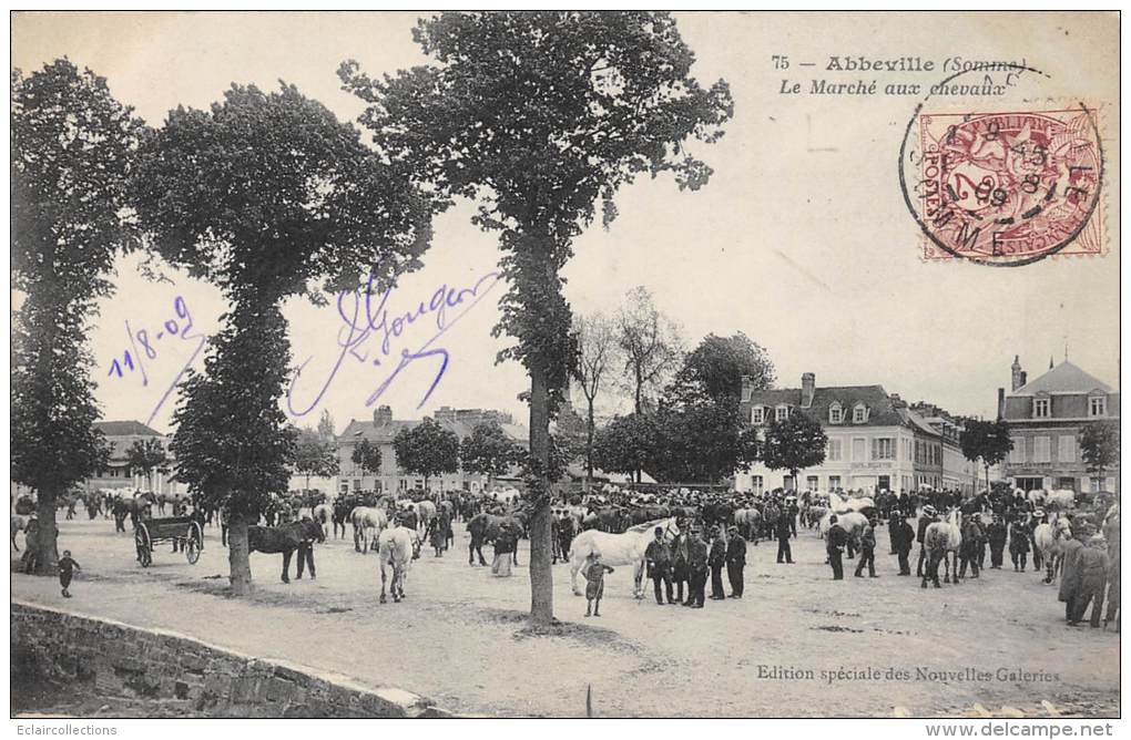 Abbeville     80       Le Marché Aux Chevaux - Abbeville