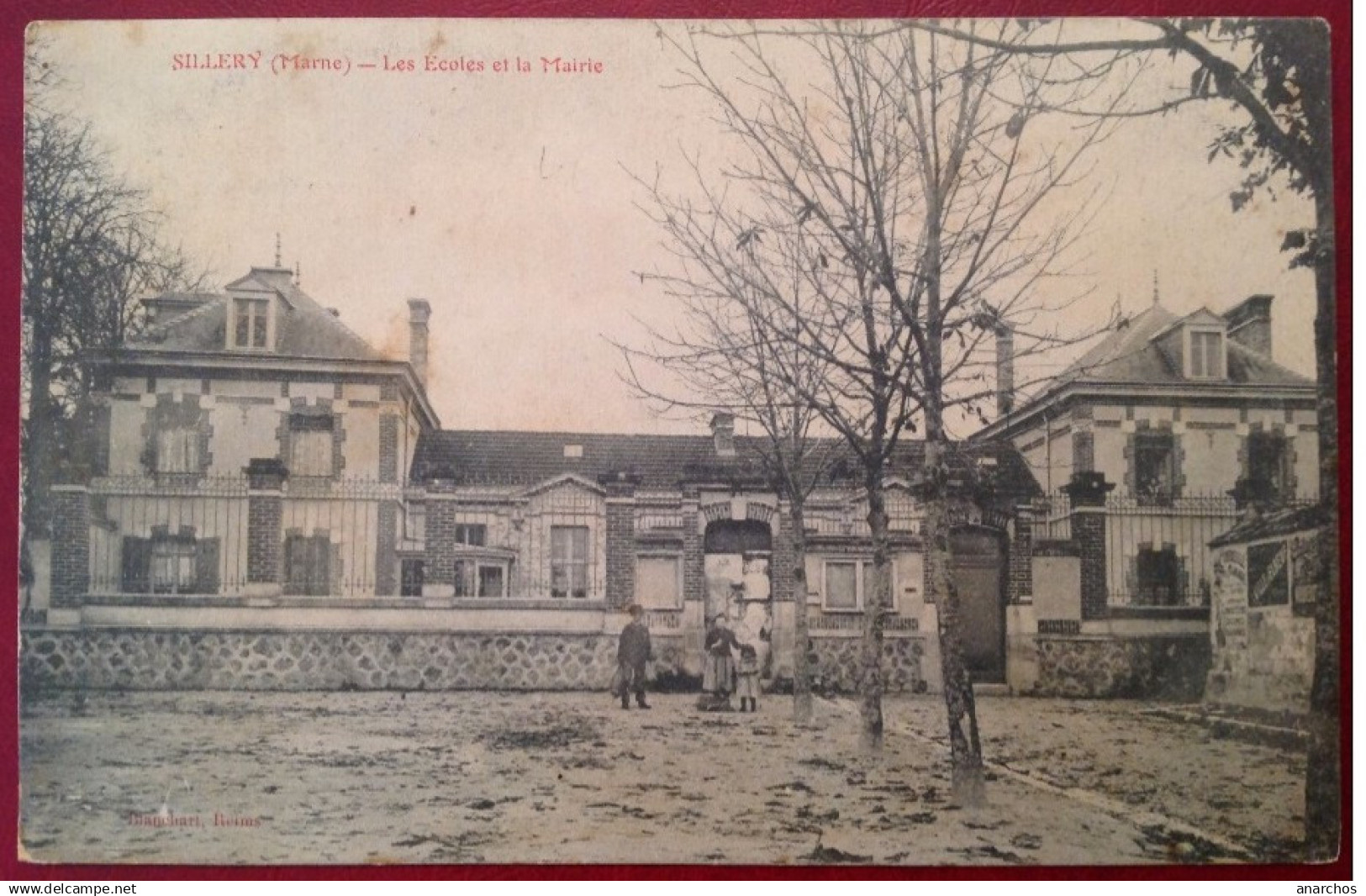 51 Marne  SILLERY Les Ecoles Et La Mairie - Sillery