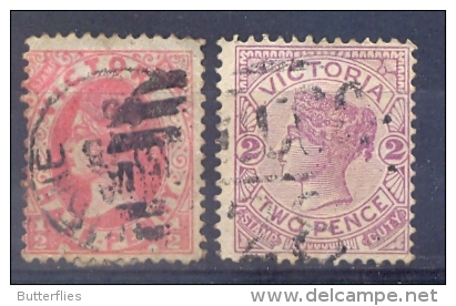 Oceanie - Australie - Yv.- 1884 - 1886 - 83 + 85 - Victoria - Gestempeld - Used Stamps