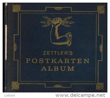 « ZETTLER’S POSTKARTEN ALBUM » - ZETTLER, Alois, Meissner Verlag München  : Début De L’utilisation De L’électricité - Livres & Catalogues