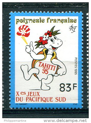 Polynésie Française 1995 - YT 488 ** - Oblitérés