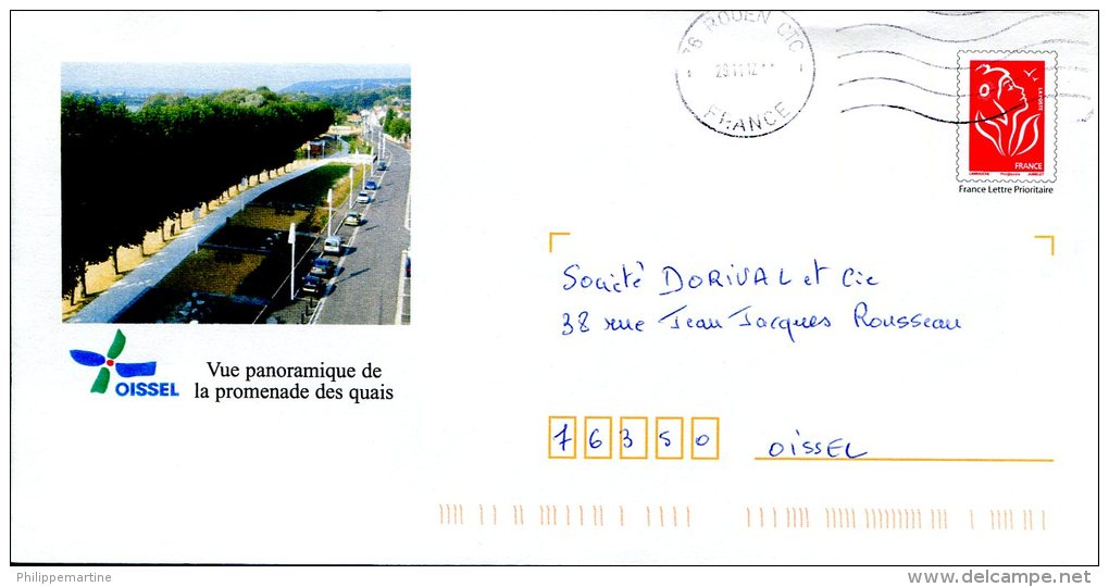 PAP - Oissel (76) - Vue Panoramique De La Promenade Des Quais - G4S/07R497 - Prêts-à-poster:Overprinting/Lamouche