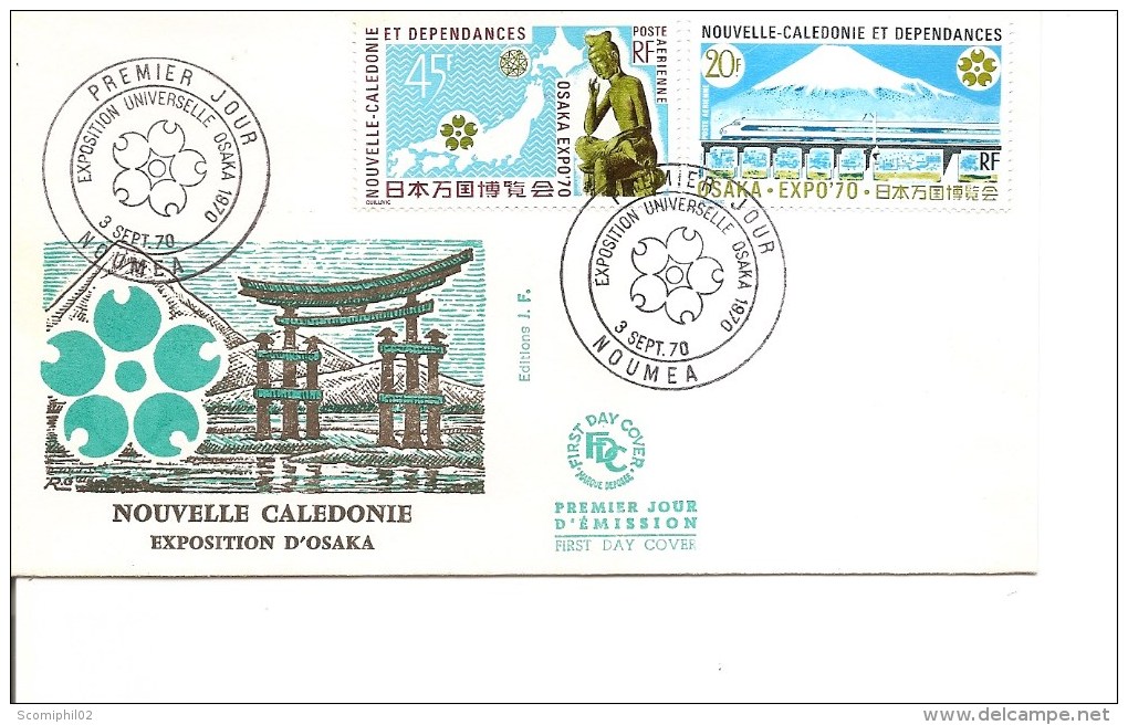 Exposition De Osaka -1970 ( FDC De Nouvelle-Calédonie à Voir) - 1970 – Osaka (Japon)