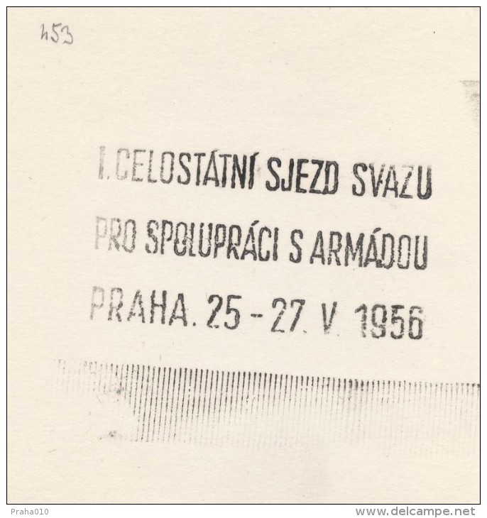 J1431 - Czechoslovakia (1945-79) Control Imprint Stamp Machine (R!): I. National Congress Association For Cooperation... - Proofs & Reprints