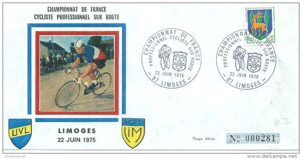 Cyclisme    1975 Limoges Championnats De France - Ciclismo