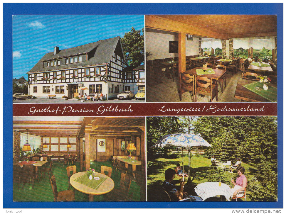 Deutschland; Langewiese Winterberg; Hochsauerland; Pension Gilsbach - Winterberg