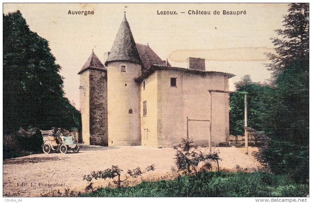 CPA LEZOUX 63 - Château De Beaupré - Lezoux