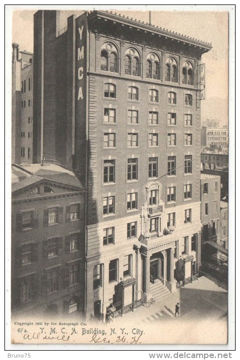 Y. M. C. A. Building, N. Y. City - 1905 - Cafés, Hôtels & Restaurants