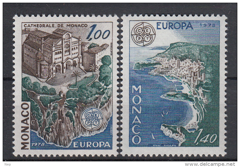 EUROPA - CEPT - Michel - 1978 - MONACO - Nr 1319/20 -  MNH** - 1978