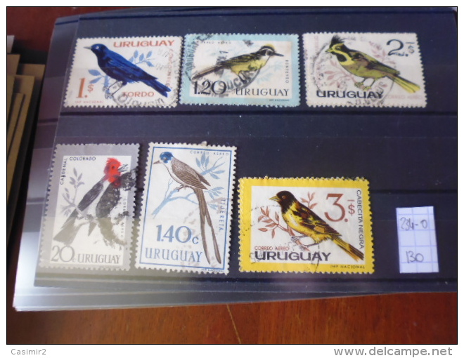 URUGUAY TIMBRE Poste Aerienne  Reference   YVERT N° 234-240 - Uruguay