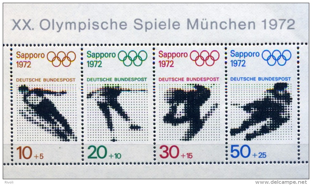 ALLEMAGNE FEDERALE 1971 - BLOC YVERT N° BF5 NEUF LUXE **MNH - Other & Unclassified