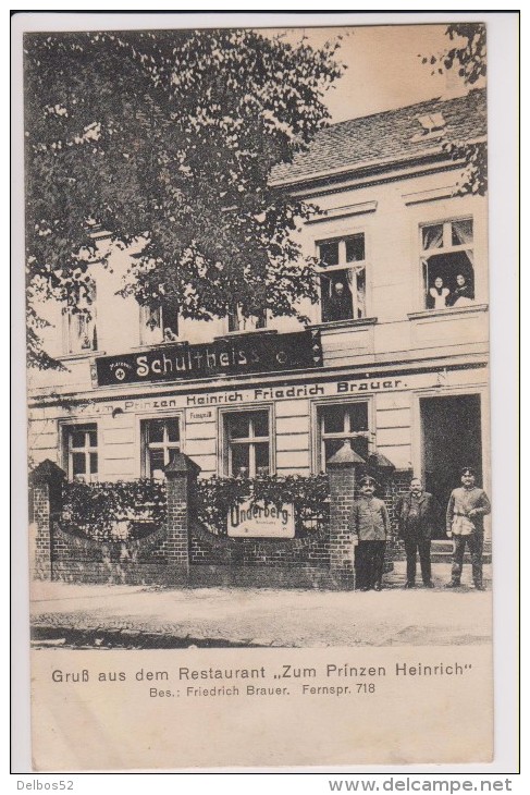 Gruss Aus Dem Restaurant "Zum Prinzen Heinrich" - Brandenburg