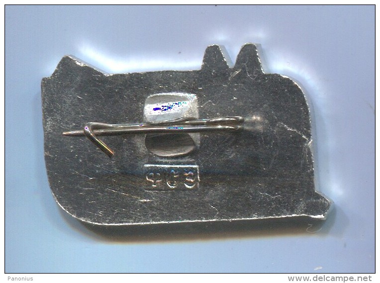 Rowing, Kayak, Canoe - Russian  Vintage Pin Badge - Canottaggio