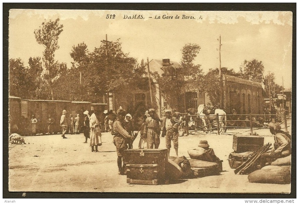 DAMAS La Gare De Balambé (Amalberti) Syrie - Syrien