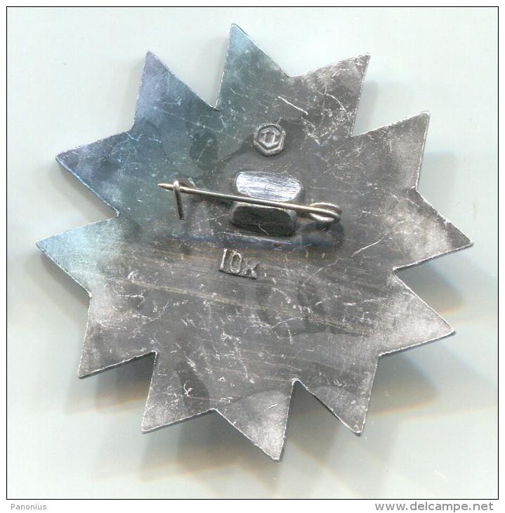 BIATHLON -  Soviet Union Russia, Vintage Pin Badge, 35 X 35 Mm - Biathlon