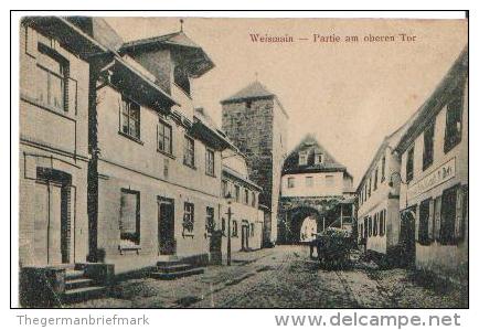 &#9619;&#9618;&#9617; Weismain B Lichtenfels (Oberfranken) S/w Straßen Ak Ca 1925 &#9617;&#9618;&#9619; - Lichtenfels