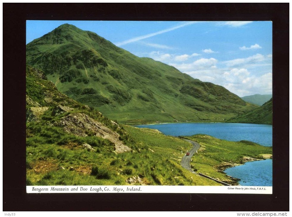 - IRLANDE . MAYO . BENGORM MOUNTAIN AND DOO LOUGH  . - Mayo