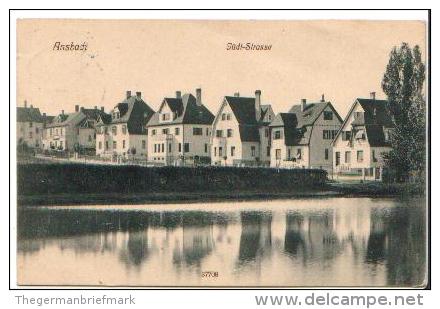 &#9619;&#9618;&#9617; Ansbach (Mittelfranken) S/w Straßen Ak 1911 &#9617;&#9618;&#9619; - Ansbach