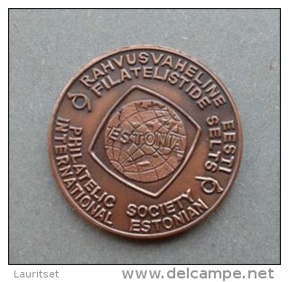 ESTLAND Estonia 1997 Bronze-Medaille Der Philaausstellung Estonia Rakvere Wesenberg - Estland