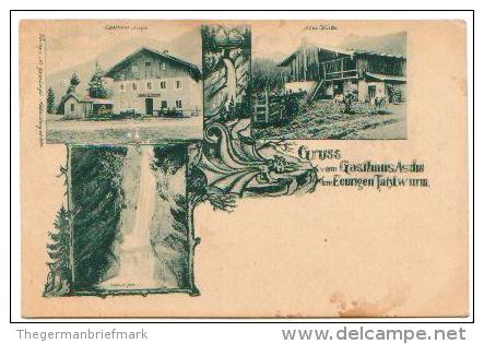 &#9619;&#9618;&#9617; Tatzelwurm Gem Oberaudorf Kr Rosenheim (Obb) Ak Gasthof Ca 1900 &#9617;&#9618;&#9619; - Rosenheim