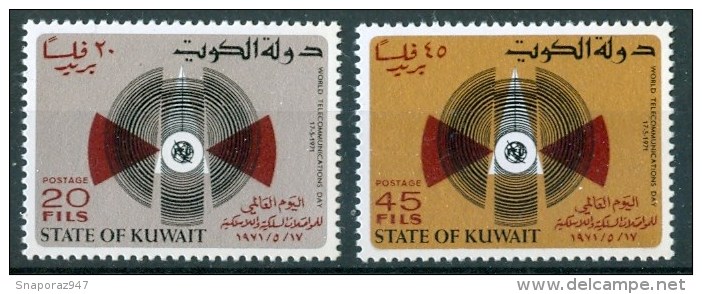 1971 Kuwait Telecomunicazioni Telecommunications Set MNH** B217 - Kuwait