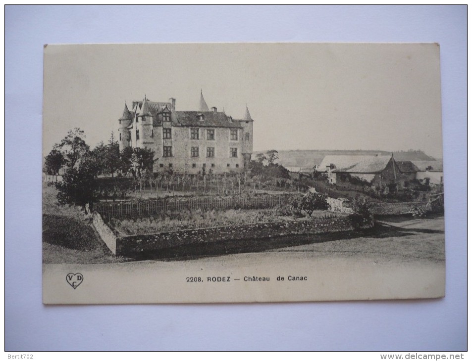 12 - RODEZ - Chateau De CANAC - Rodez