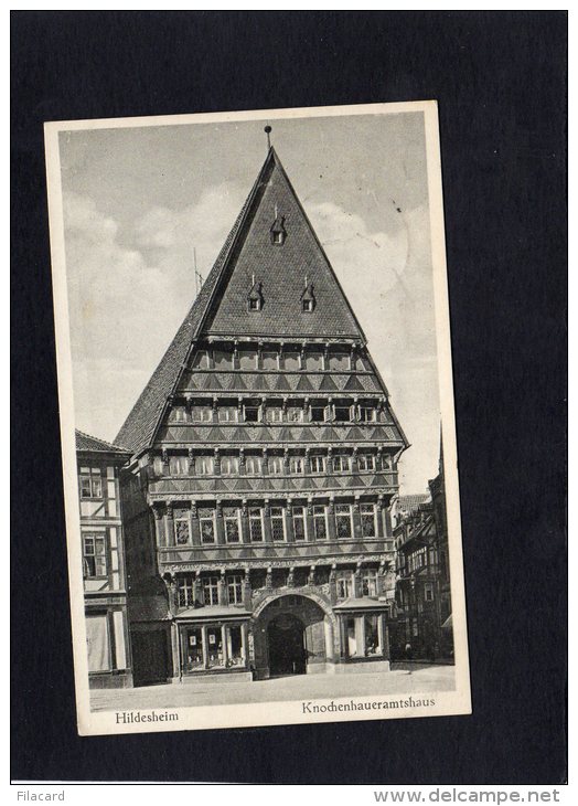 54137   Germania,   Hildesheim,  Knochenhaueramtshaus,  VG  1938 - Hildesheim