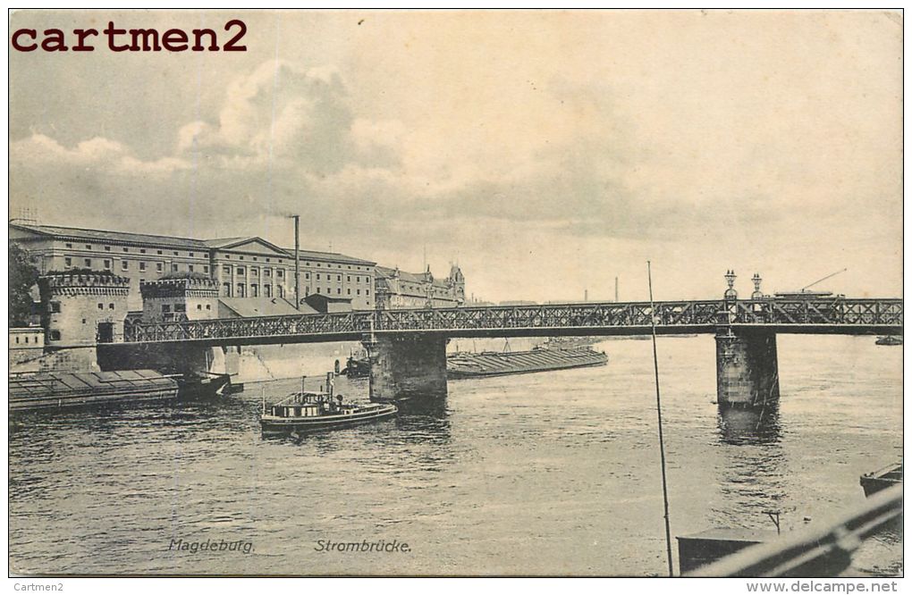 MAGDEBURG STROMBRÜCKE PENICHE - Magdeburg