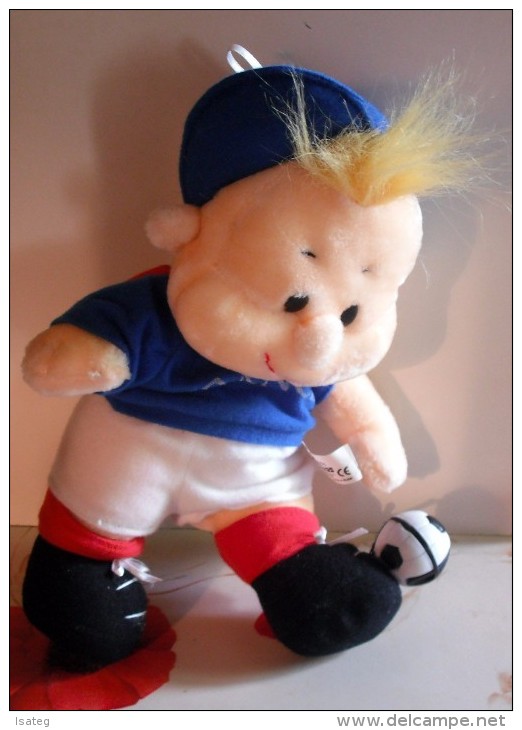 Peluche Les Babycool Foot "france" - Cuddly Toys