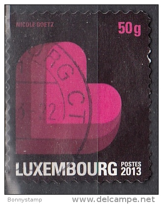 Lussemburgo, 2013 - 50g Heart - Nr.1364c Usato° - Used Stamps