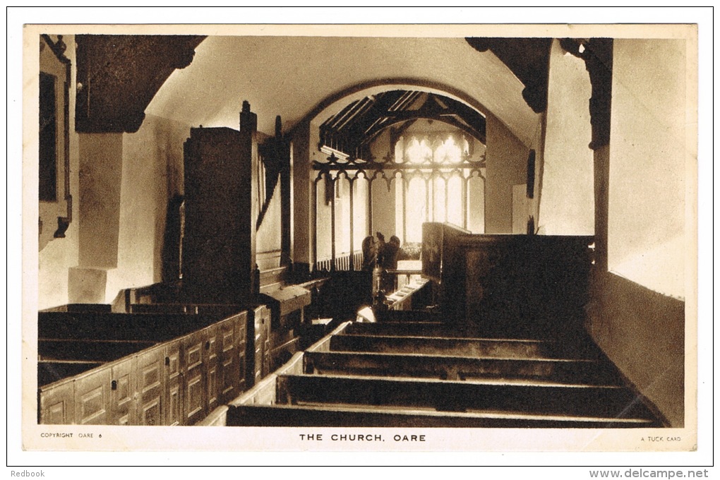 RB 1038 - Raphael Tuck Postcard - Interior Of Oare Church - Kent - Other & Unclassified