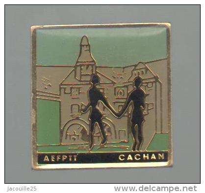 PINS PIN'S PARIS  REGION CACHAN AEF PTT LA POSTE - Villes