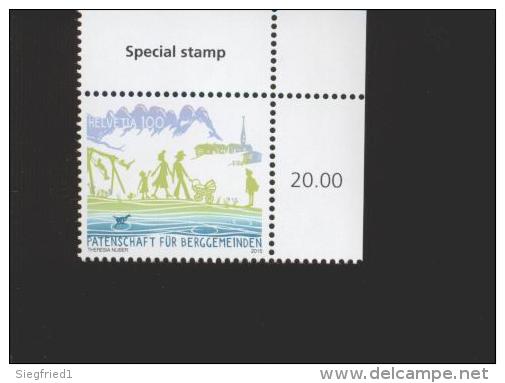 Schweiz   **    2395 Unterstützung Berggemeinden  Eckrand Ungefaltet - Unused Stamps