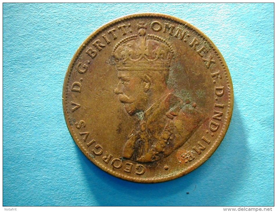 British West Africa 1 Shilling 1920  Copper  Not The Silver One . - Autres – Afrique