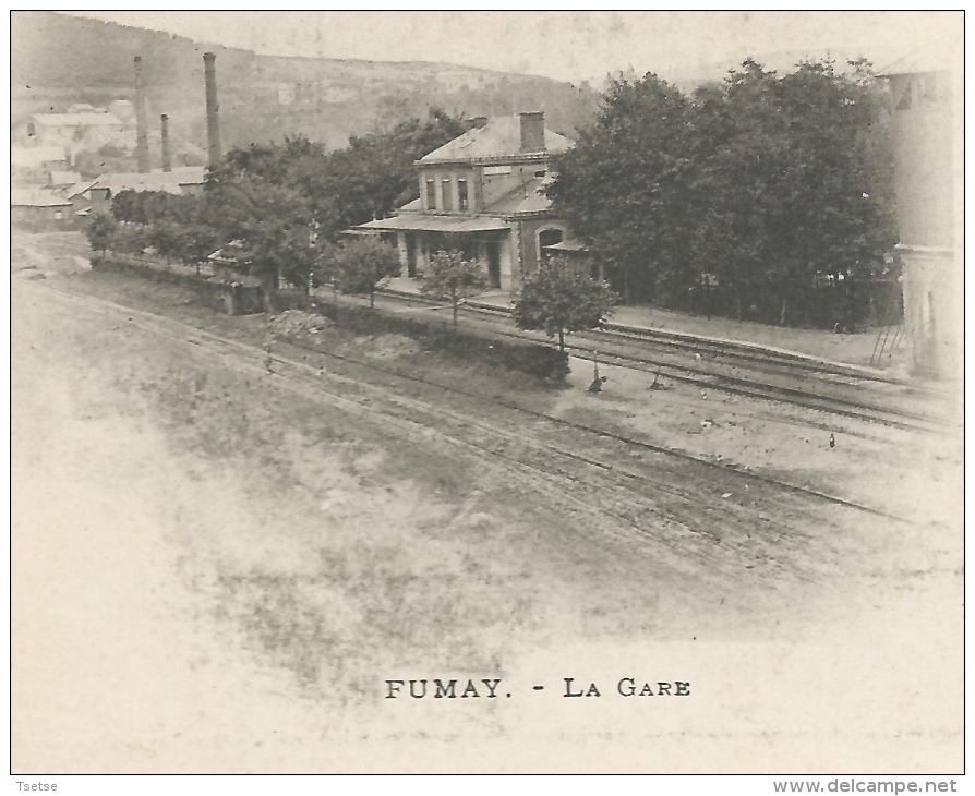 Fumay - La Gare - Précurseur ( Voir Verso ) - Fumay